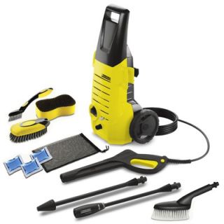 Karcher 1600PSI Electric Pressure Washer with Car Care Kit
