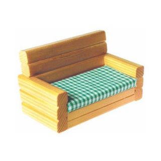 Real Good Toys Settee Couch Solid Pine Doll Furniture   15203