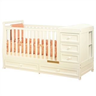PALI Lucca Forever Crib in White   1399 WH Features  Crib