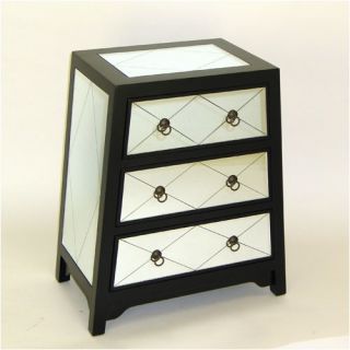 Mirrored Accent Chests