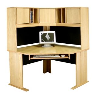 Modular 36 H x 48 W Panel Corner Desk Hutch
