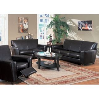 Wildon Home ® Santiago 3 Piece Leather Living Room Set   71112Y T