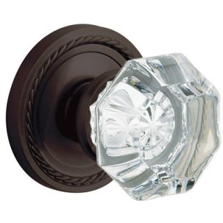 Baldwin Filmore 2.53 x 2.53 Full Dummy Crystal Knob with Traditional