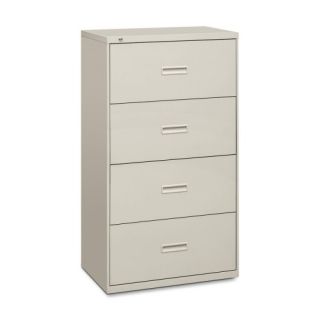 Drawer Lateral File W/Lock,30x19 1/4x53 1/4, Light Gray
