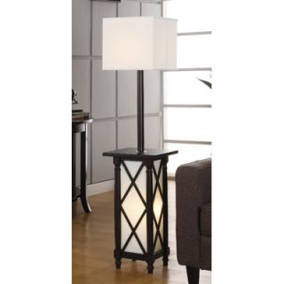 Anthony California 58 Wood Floor Lamp in Espresso   5718F/123