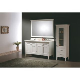 James Martin Furniture Vivian 60 Double Bathroom Vanity   147 527