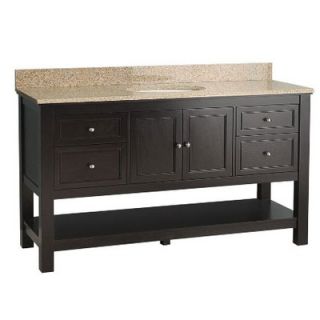 Pegasus Gazette 60 Bathroom Vanity with Center Bowl Design in