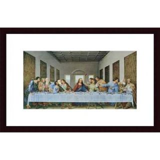Barewalls The Last Supper by Leonardo da Vinci Wood Framed Art Print