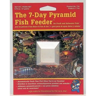 Mars Fishcare North America Pyramid 7 Day Fish Feeder   1 Pack   71A