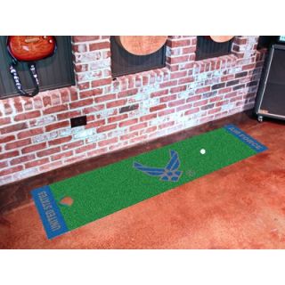 FANMATS US Armed Forces Golf Putting Green Mat