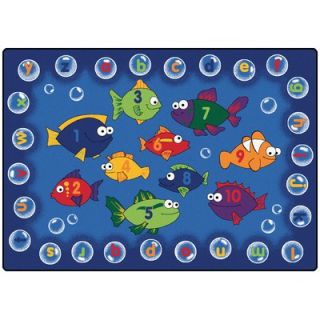 Carpets for Kids Literacy Fishing Kids Rug