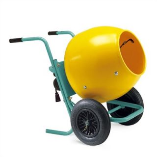 Imer Wheelman II   Portable Gas Concrete Mixer