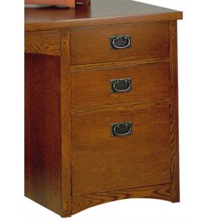 kathy ireland Home by Martin Furniture Wood Double Pedestal Executive
