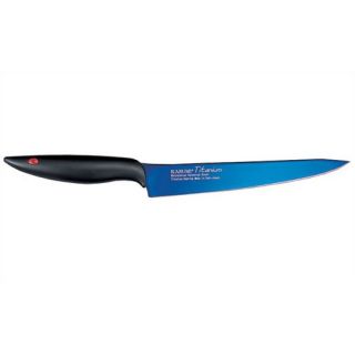 Kasumi Titanium 7.75 Carving Knife in Blue
