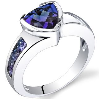 Oravo 2.75 carats Trillion Cut Ring in Sterling Silver
