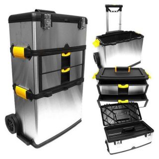 Rolling W/ Pull Out Handle Portable Tool Storage