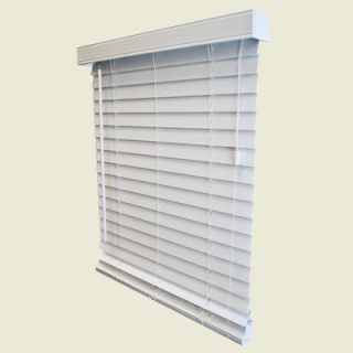 Wildon Home ® 2 Faux Wood Blind in White   84 Length   80458919