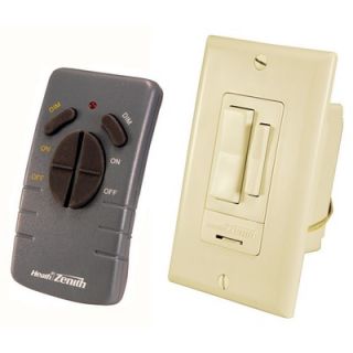 Heath Zenith Wireless Command Remote Control Switch Set in Ivory