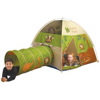 Jungle Safari Play Tent and Tunnel Combination