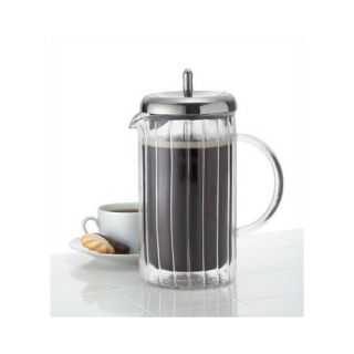 Ribbed 6 Cup French Press with Double Wall