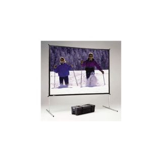 Dual Vision Fast Fold Deluxe Complete Front and Rear Projection Screen