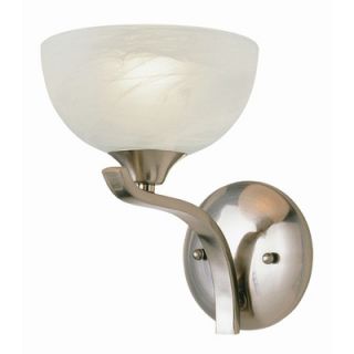 TransGlobe Lighting Contemporary Wall Sconce in Brushed Nickel