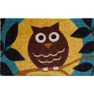 Imports Unlimited Thickness Coir Wise Owl Doormat