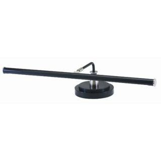 House of Troy LED Vertical Upright Piano Lamp in Black with Satin