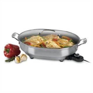 Cuisinart Electric Skillet in Brushed Stainless Steel   CSK 150