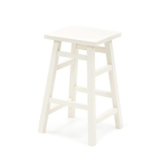 Malley Pub Counter Stool in Antique White