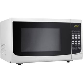 Danby 1.1 Cu. Ft. Designer Countertop Microwave Oven in White