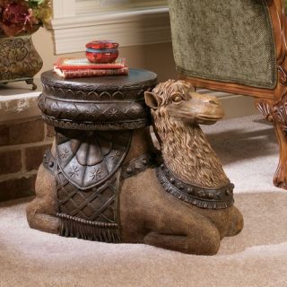 The Kasbah Camel Sculptural End Table
