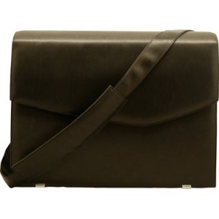 Aaron Irvin Sienna Leather Messenger Bag