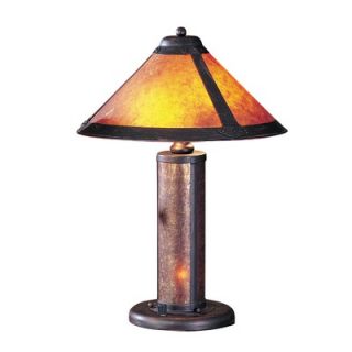 Cal Lighting Accent Lamp with Night Light in Rust
