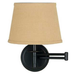 Kenroy Home Sheppard Swing Arm Wall Lamp in Oil Rubbed Bronze