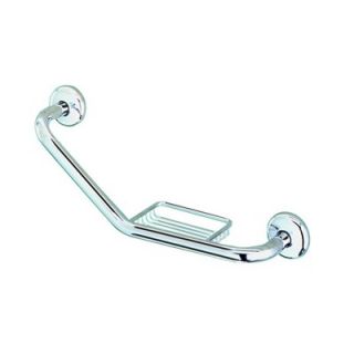  by Nameeks Standard Hotel Grab Bar with Soap Holder in Chrome   128