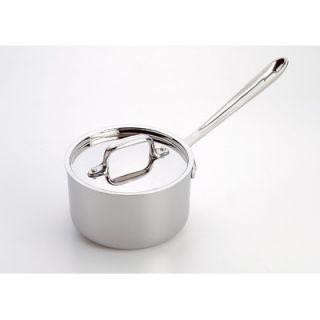 All Clad Stainless 1 Qt. Sauce Pan with Lid