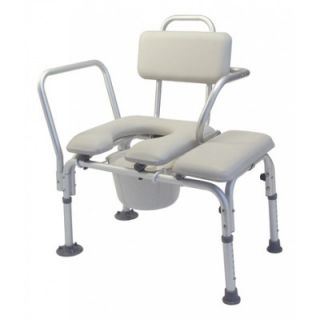 Lumex Commode Transfer Tub Bench with Tub Clamp and Swing Arm