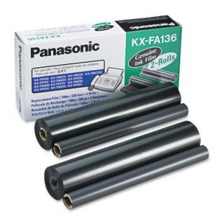 Panasonic KXFA136 Film Roll Refill, 2/Bx   PANKXFA136