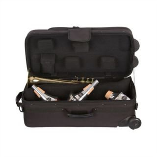 ProTec iPAC Double Trumpet Case with Wheels   IP301DWL