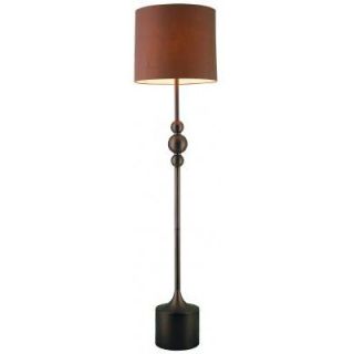 Gen Lite Manhattan One Light Floor Lamp in Oil Brushed Bronze