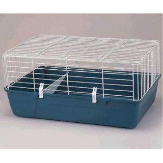 Midwest Homes For Pets Wabbitat Wire Rabbit Cage in Black   151
