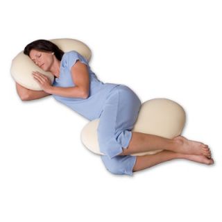 Snoozer Body Pillow Big Curve 500 Thread Count Ergonomic Body Pillow