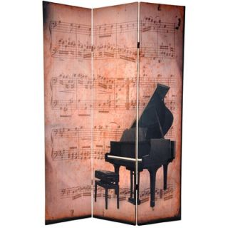 Oriental Furniture Double Sided Piano/Phonograph Music Room Divider