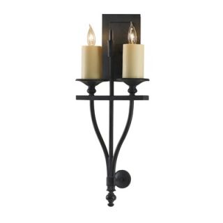 Feiss Kings Table Wall Sconce in Antique Forged Iron   WB1469AF
