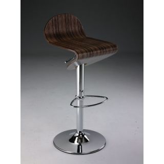 Creative Images International Swivel Barstool with Gas Lift in Tiger