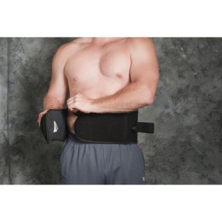 Core Products Wraptor System Lumbosacral Orthosis in Black