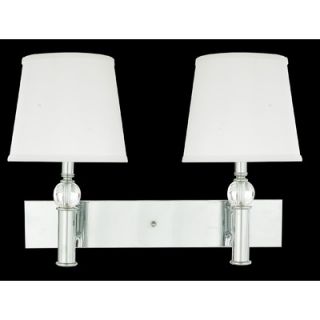 Quoizel Portable Two Portable Wall Sconce in Polished Chrome