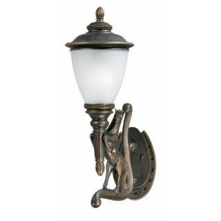 Triarch Lighting Stallion Outdoor Left Wall Lantern in Oil Rubbed