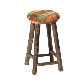 Fireside Lodge Hickory Pub Table and Round Barstool Set   862 / 8651